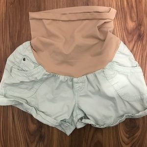 Motherhood Maternity Shorts With Band